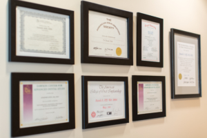 Dentist Certificates